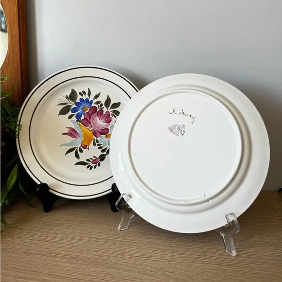 Floral Patterned Plates - Picture 5 of 5